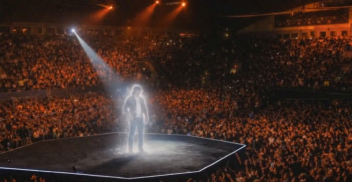 Arena performance still from WEST